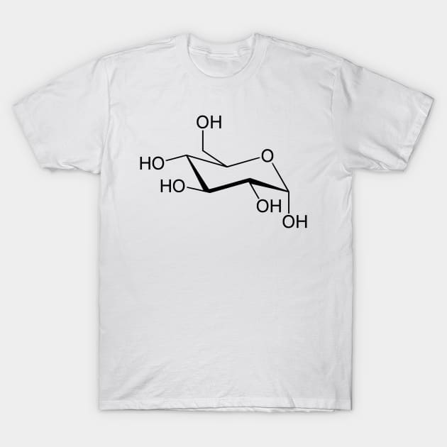 Glucose - C6H12O6 T-Shirt by Zeeph